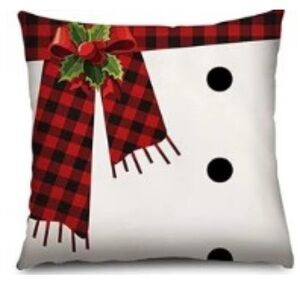 Buffalo Plaid Plush Christmas Pillow Covers